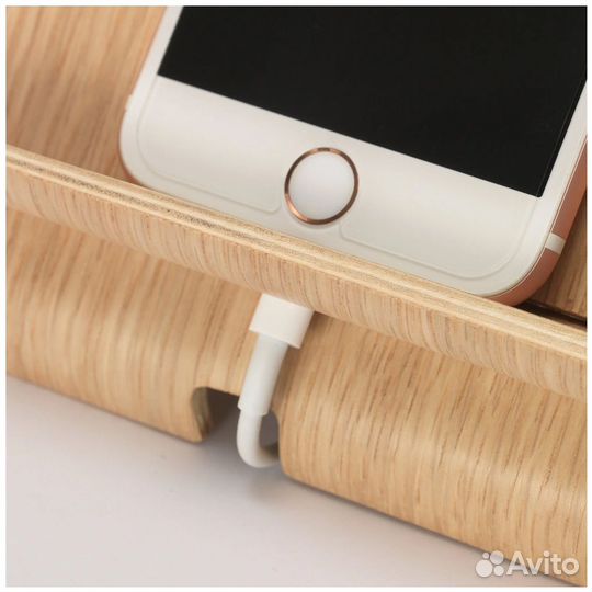 Икеа подставка для телефона бамбуковый шпон