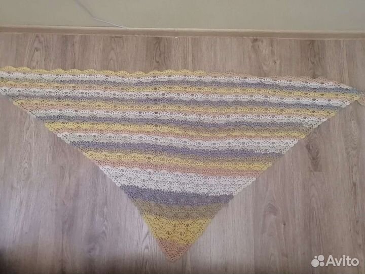 Шаль ручная работа
