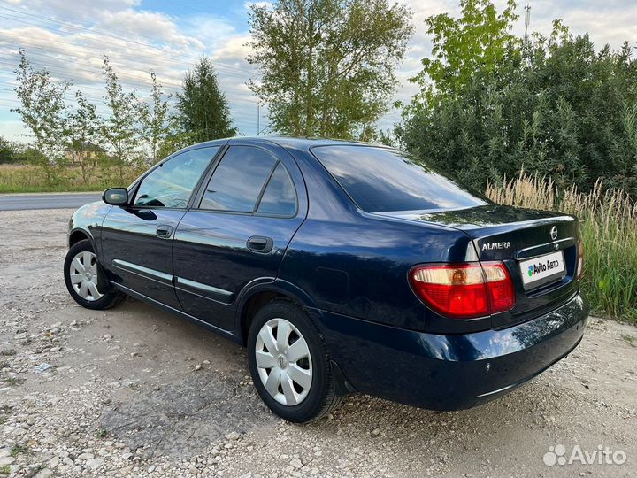 Nissan Almera 1.5 МТ, 2005, 216 300 км