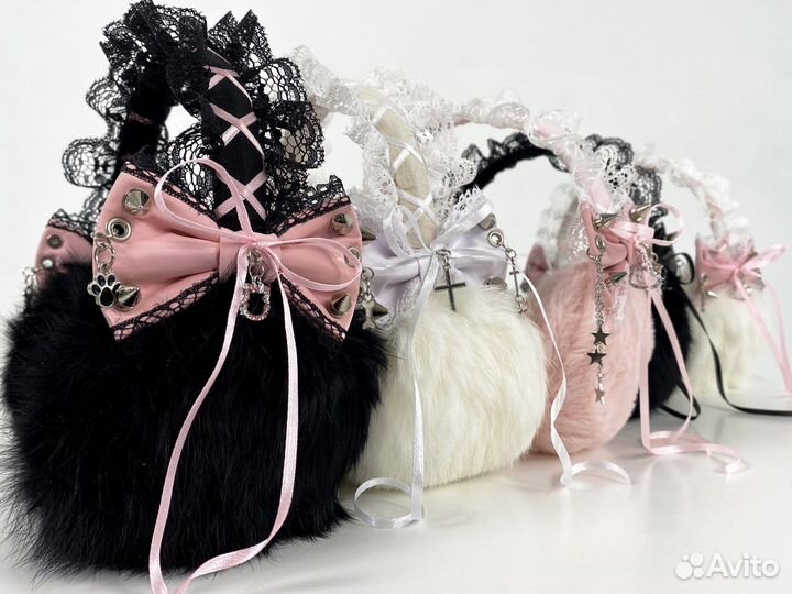 Меховые наушники натуральный мех