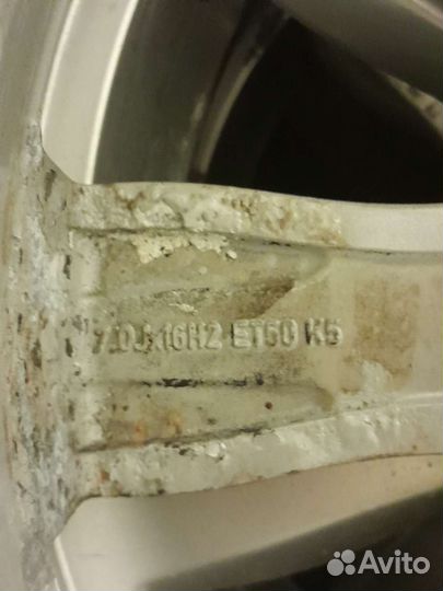 Бу литые диски r16 Volvo