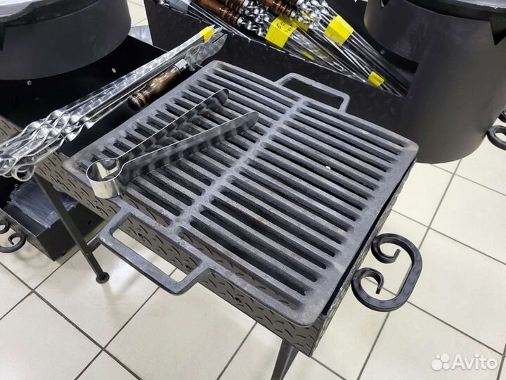 Решетка гриль Чугунная