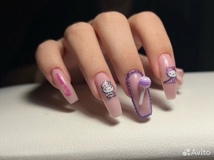 Наращивание,гель лак