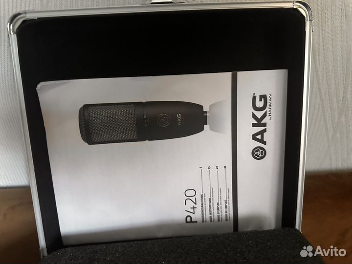 Микрофон akg p420