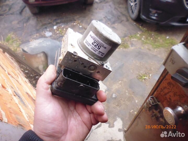 Киа рио 4 абс блок