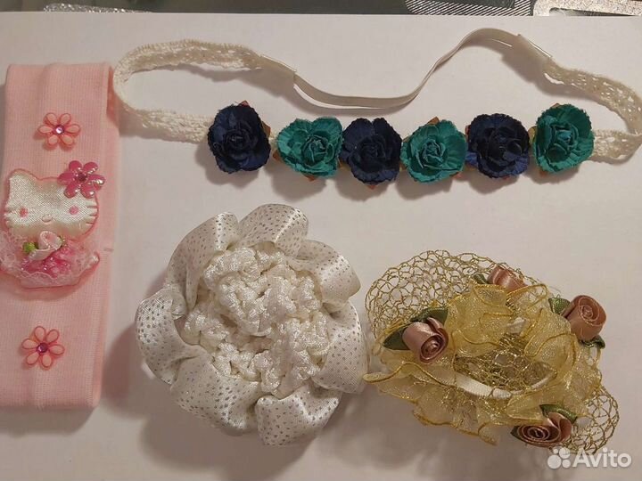 Заколки, резинки, ободки для волос