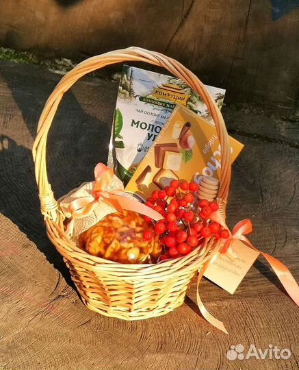 Подарок с мёдом / подарочный набор к 1 сентября