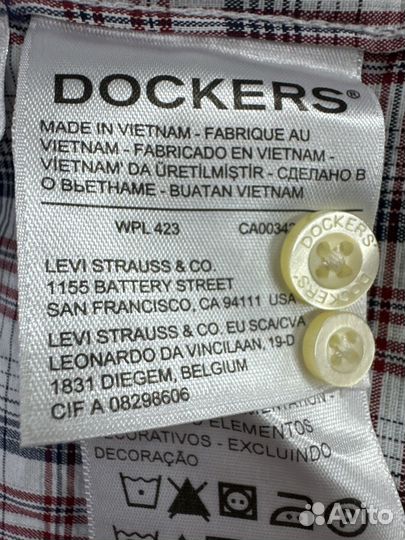 Рубашка Dockers новая 60-62