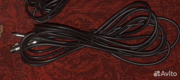 Провод 5м и чехол для микрофона набор 2 предмета