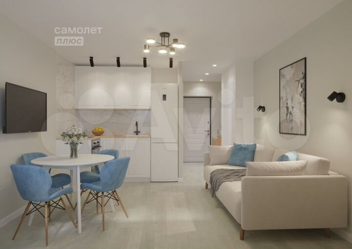 Апартаменты-студия, 18,4 м², 3/10 эт.