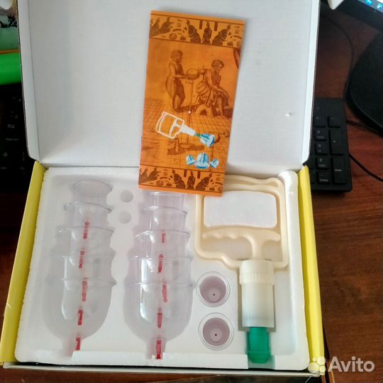 Банки массажные, вакуумные для массажа