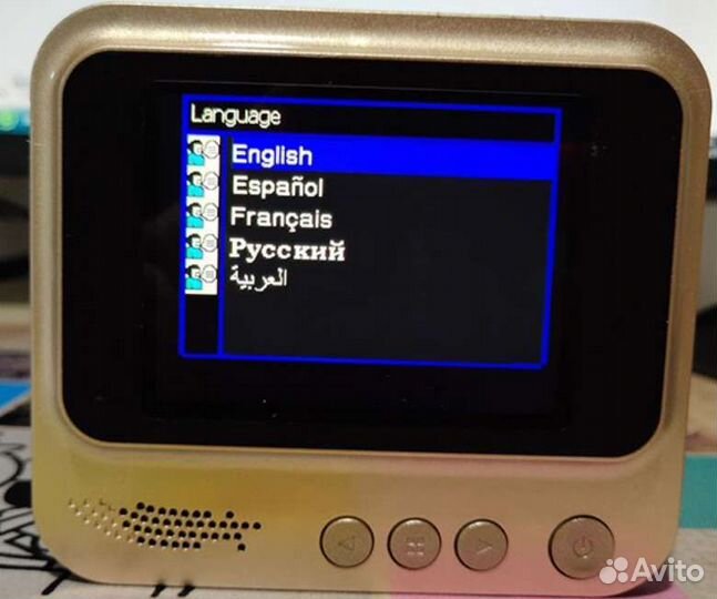 Видеоглазок с датчиком и русским языком новый