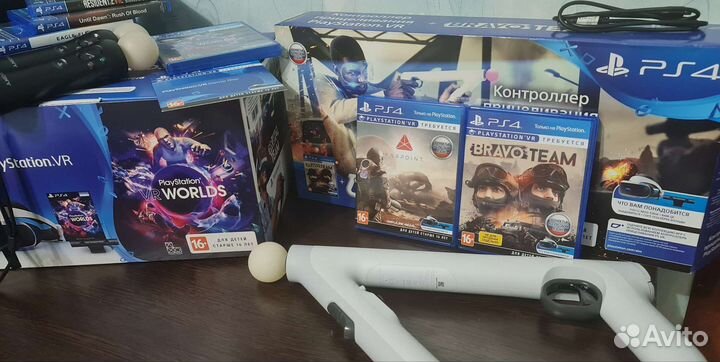 Игровая приставка ps4