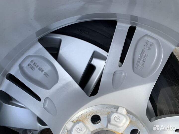 Оригинальные колеса на Audi Q5 FY New R19