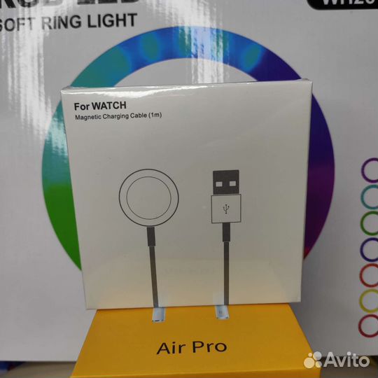 Зарядка для apple watch белая