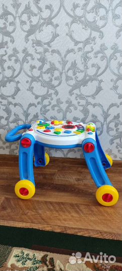 Развивающий стол-каталка