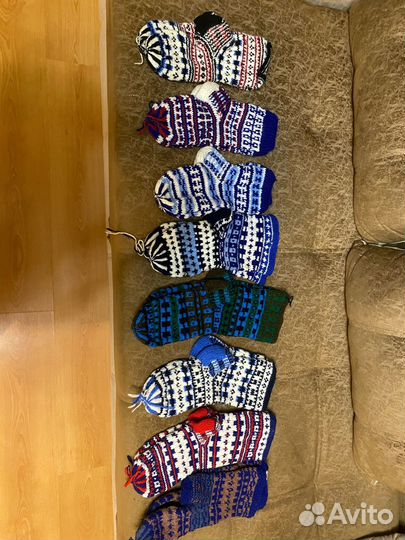 Вязанные носки(Собственная ручная вязка)