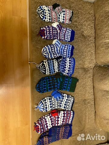 Вязанные носки(Собственная ручная вязка)