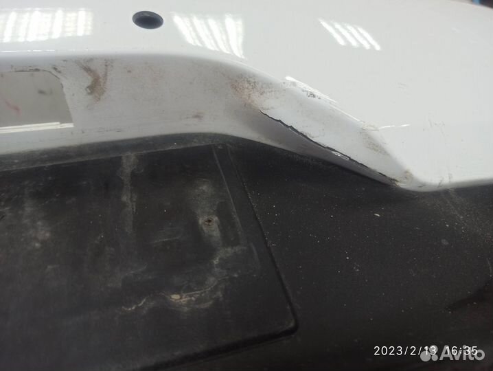 Бампер задний верхняя часть KIA RIO 2020- седан