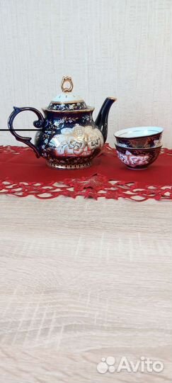 Набор чайник заварочный +пиалы