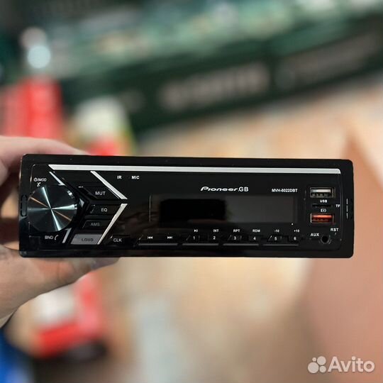 Автомагнитола pioneer 1 din с блютуз