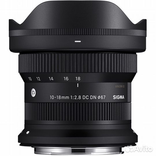 Объектив Sigma 10-18mm F2.8 DC DN Contemporary Can Новый