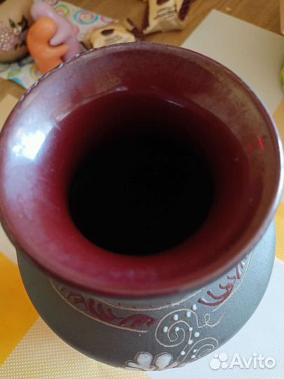 Ваза керамическая, ручная работа