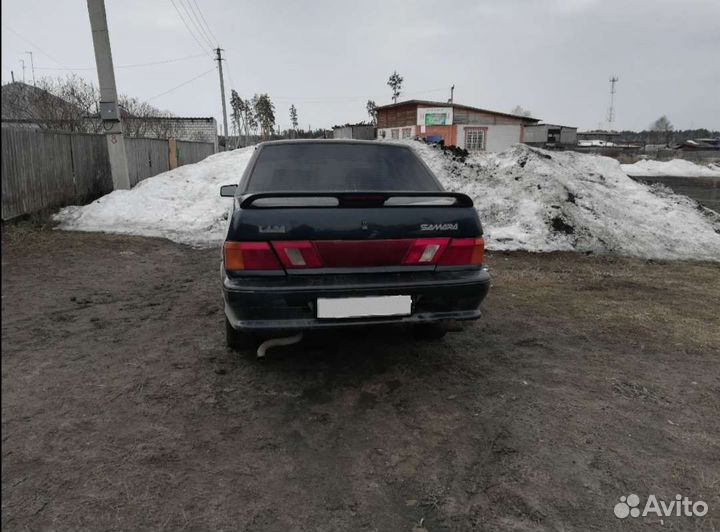 ВАЗ 2115 Samara 1.5 МТ, 2005, битый, 999 999 км