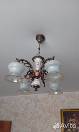 Люстра винтажная
