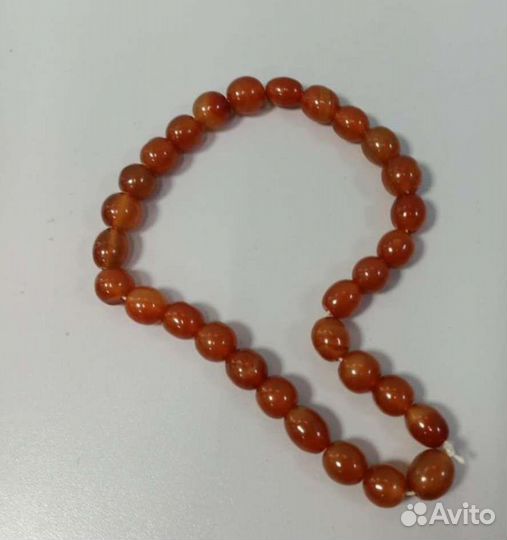 Бусы сердолик