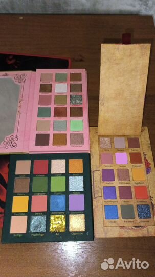 Тени colourpop, mac, lime crime