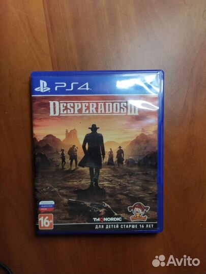 Игра ps4 desperados 3