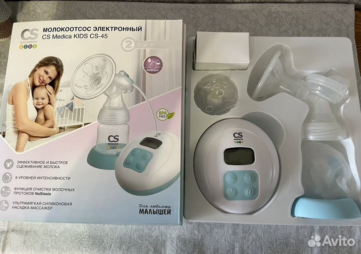 Молокоотсос электрический CS Medica kids CS-45