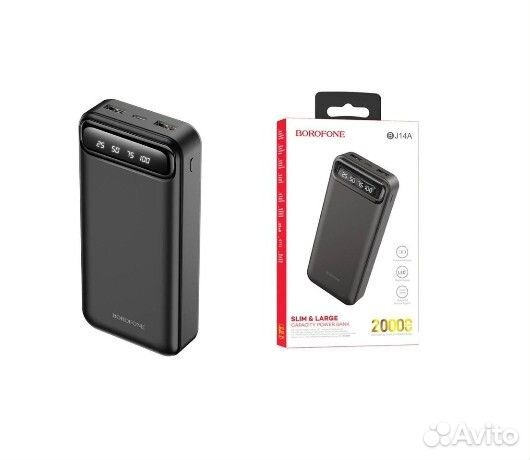 Повербанк с дисплеем 20000 mAh Borofone