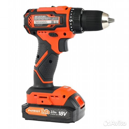 Шуруповерт дрель patriot BR 207UES