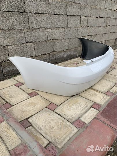 Задний бампер на priora 1 седан