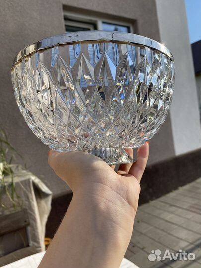 Хрустальная ваза