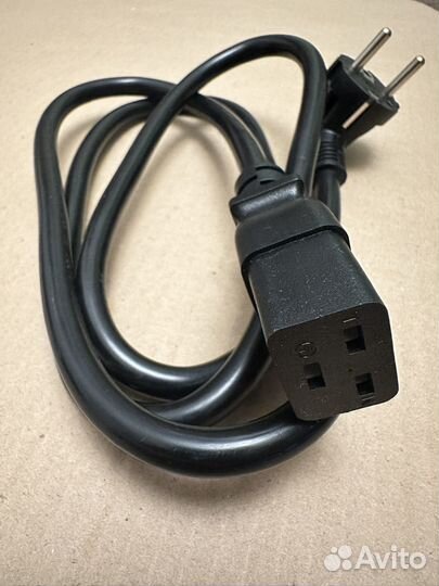 Провод питания воцмайнер C19 3*2.5мм шнур для асик