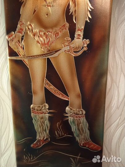 Гравюра по металлу винтаж