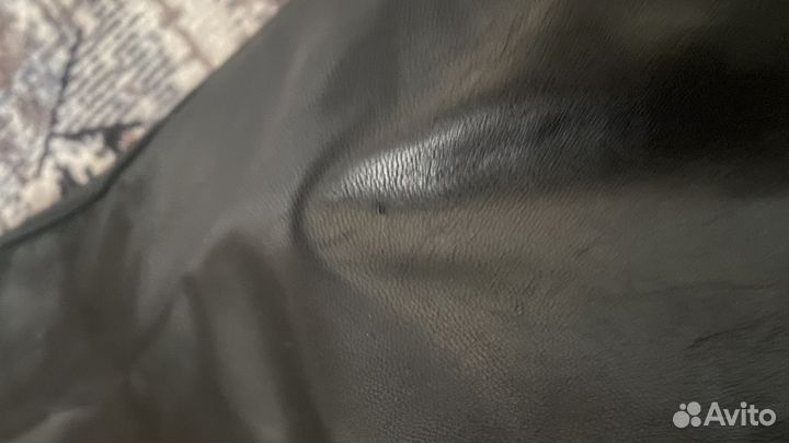 Брюки кожанные