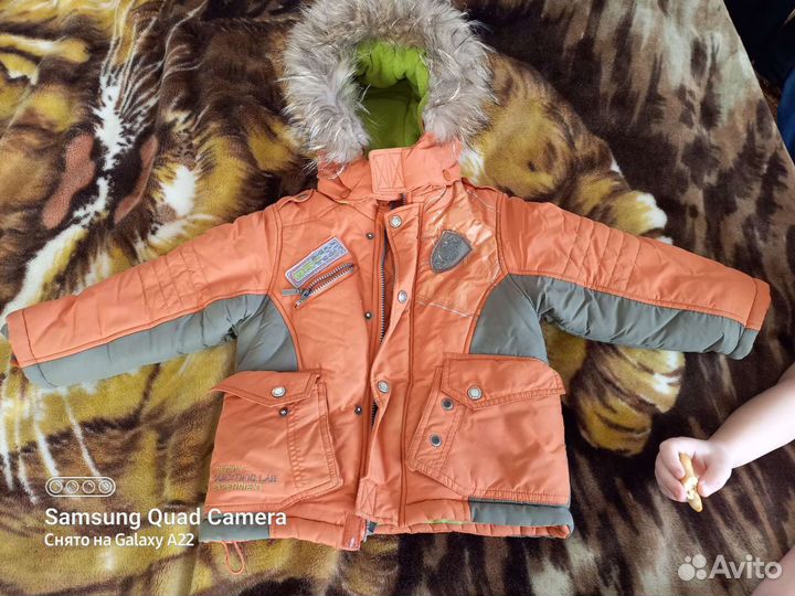 Зимняя куртка на мальчика