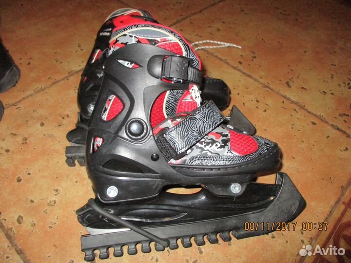 Коньки детские новые 28-33р и 34-37