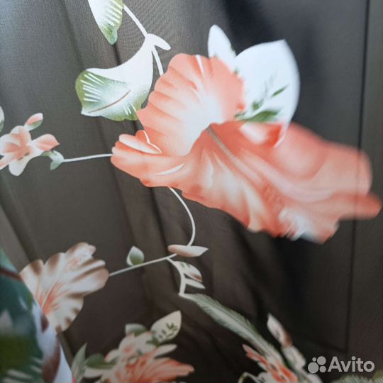 Шарф-колье с бусами