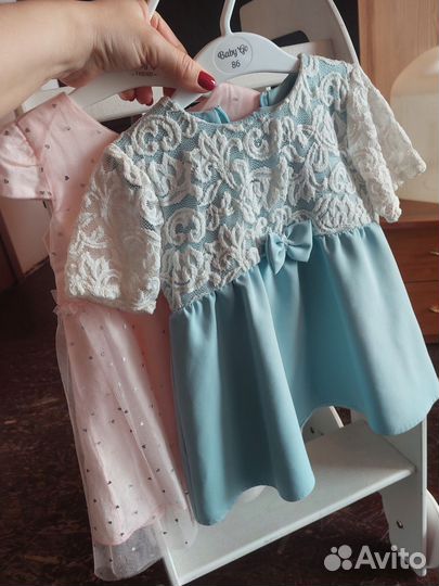 Платье на девочку 80 86