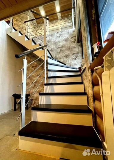 Перила для лестниц кованные