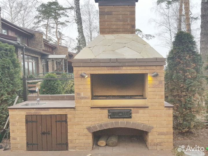 Барбекю, печник кладка печей