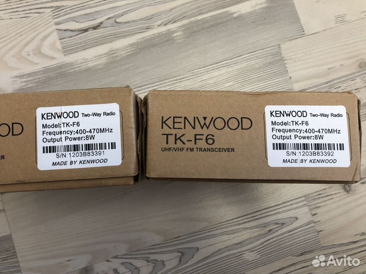 Рации Kenwood TH-F6