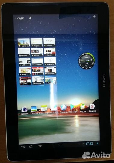 Планшет huawei 10fhd в хорошем состоянии