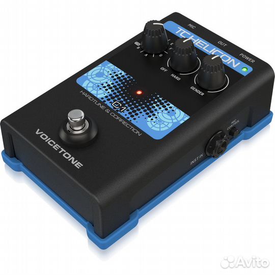 Напольная вокальная педаль TC helicon VoiceTone C1