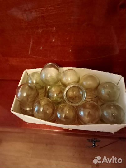 Медицинские стеклянные банки